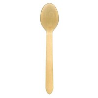 Wooden Dessert Spoon for Takeaway or Buffet.